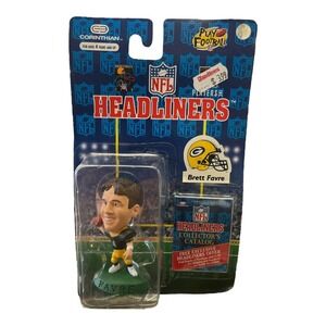 Brett Favre Green Bay Packers 1996 NFL Corinthian‎ Headliners Figure